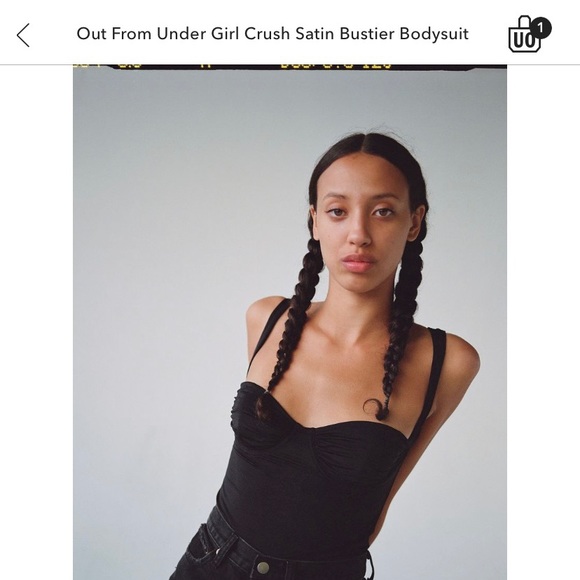 Cheetah Print Bustier Bodysuit - Picture 1 of 5